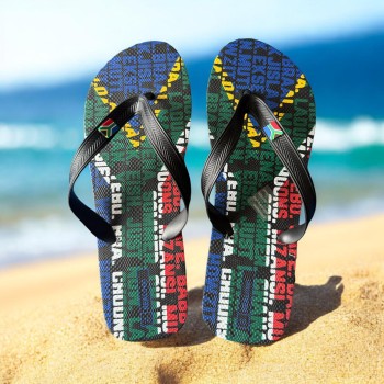 SA FLAG Flip Flops - Size 9