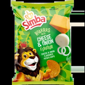 SIMBA CHEESE & ONION 125G