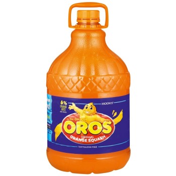 BROOKES OROS ORANGE CORDIAL 5L