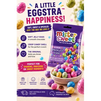 Mister Sweet Speckled Eggs...