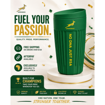 Springboks Coffee Tumbler...