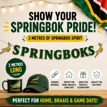 Springbok Letter Banner...