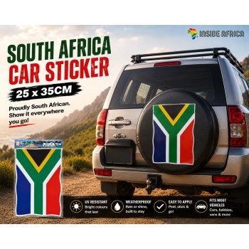 South Africa Flag Car...